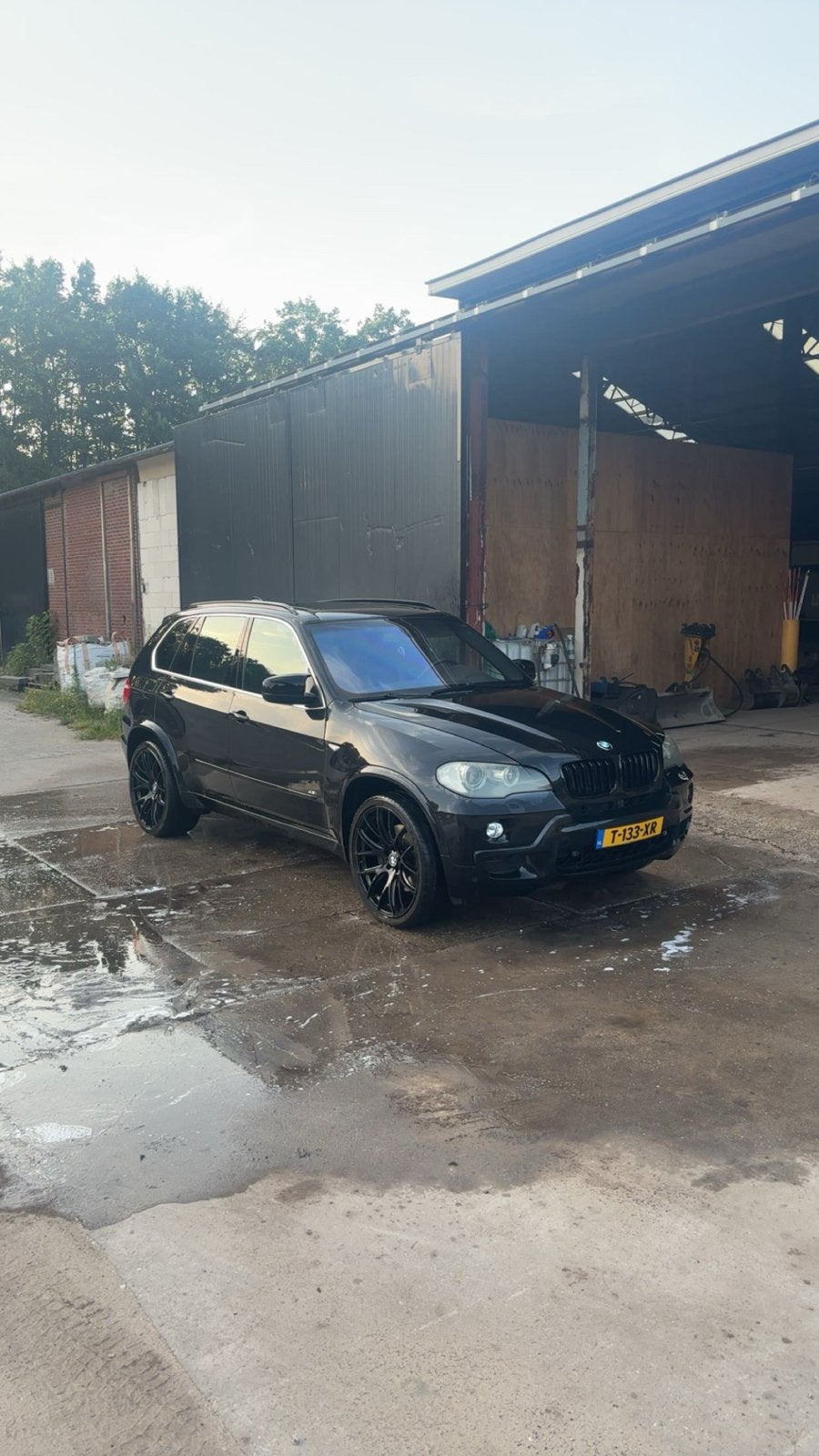 BMW x5 e70 4.8i v8, Auto's, BMW, 138 €/maand, Zwart, Leder, Vierwielaandrijving