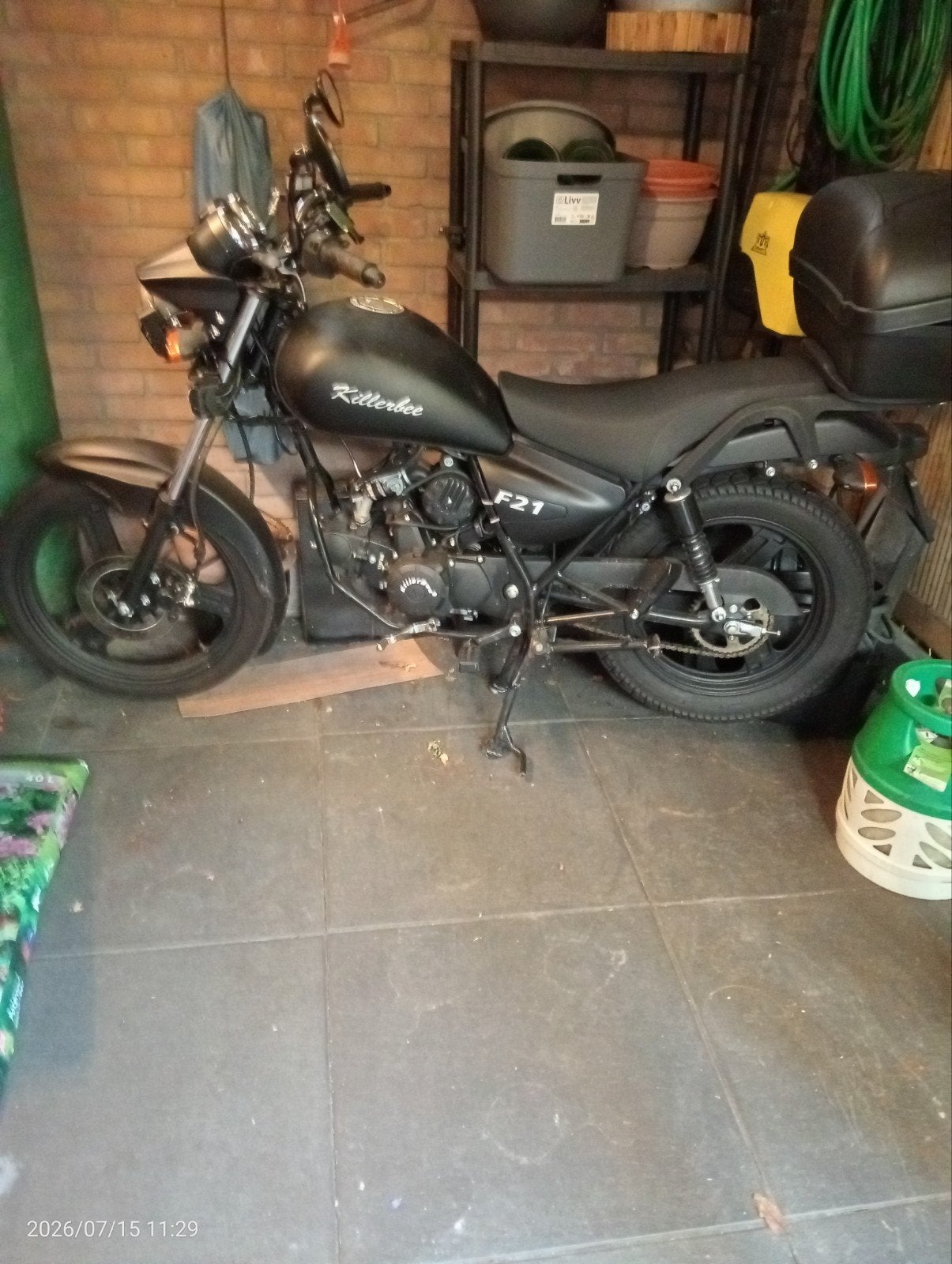 Killerbee F21 Chopper - Zwart, Goede Staat, Chopper, Gebruikt, Particulier, Killerbee f21
