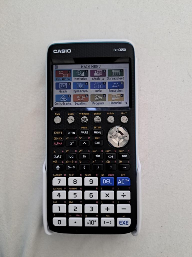 Casio fx-CG50, Ophalen, Grafische rekenmachine, Zo goed als nieuw