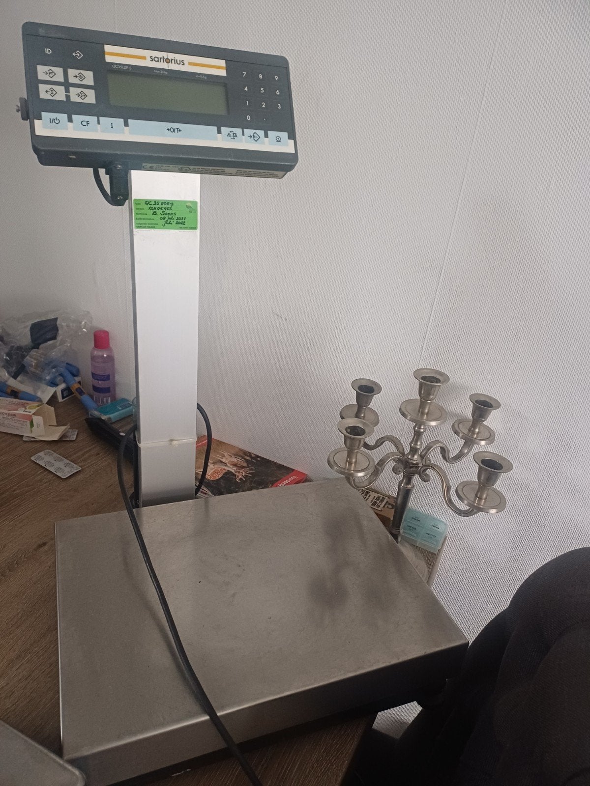 Sartorius Digitale Weegschaal - Gebruikt, Gebruikt, 100 kg of meer, Ophalen of Verzenden, Digitaal