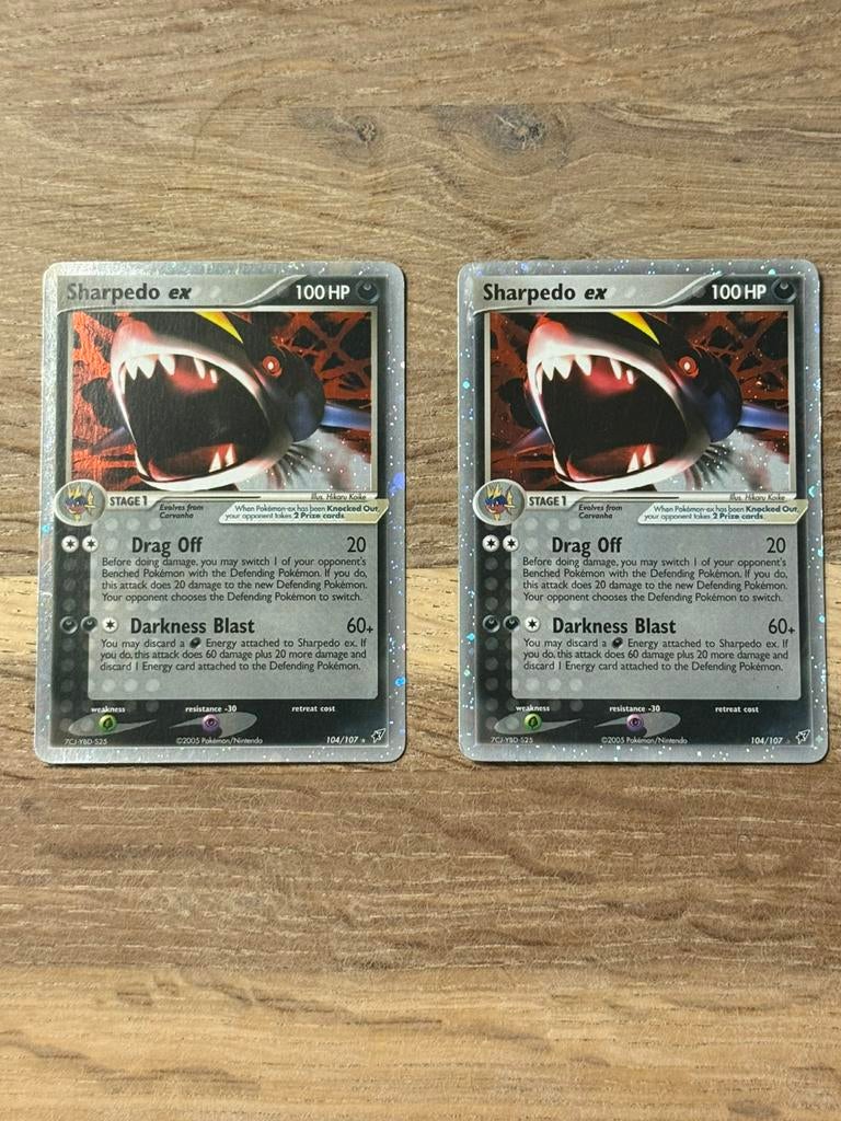 2x Sharpedo ex 104/107, Ophalen of Verzenden, Zo goed als nieuw
