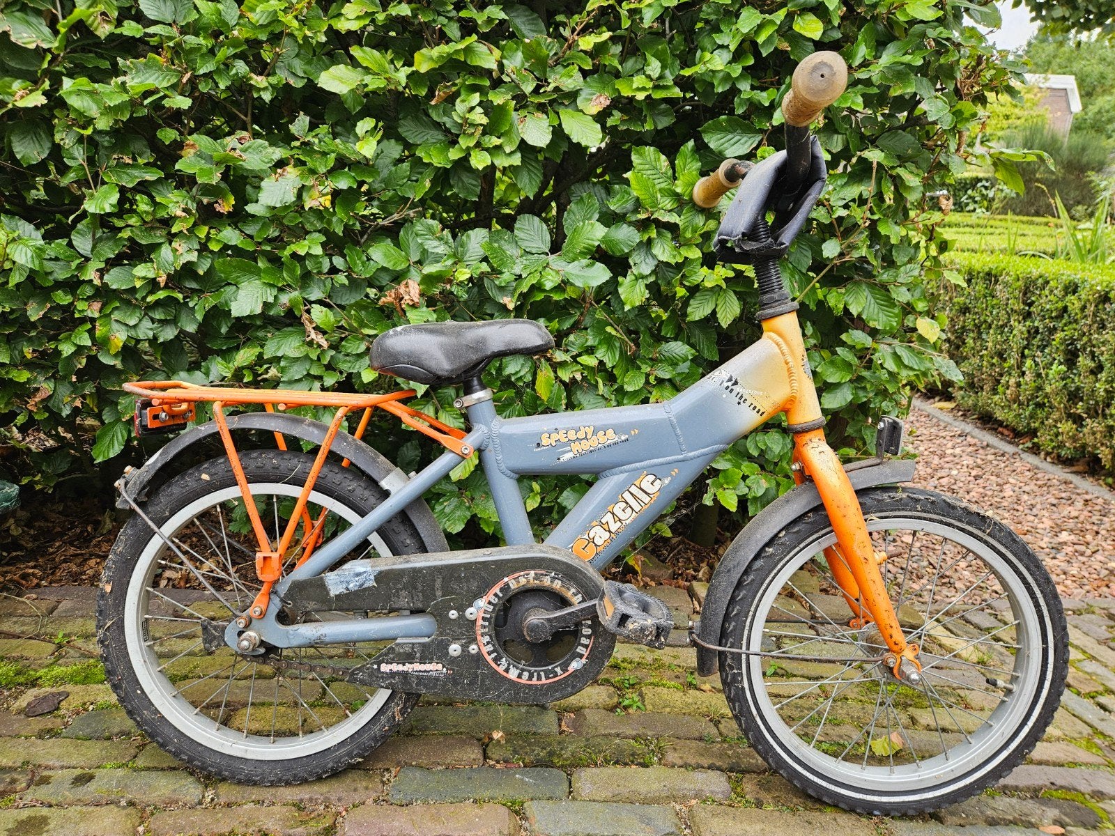 Gazelle Kinderfiets 16 inch - Gebruikt, Ophalen, Terugtraprem, Gazelle, 16 tot 20 inch