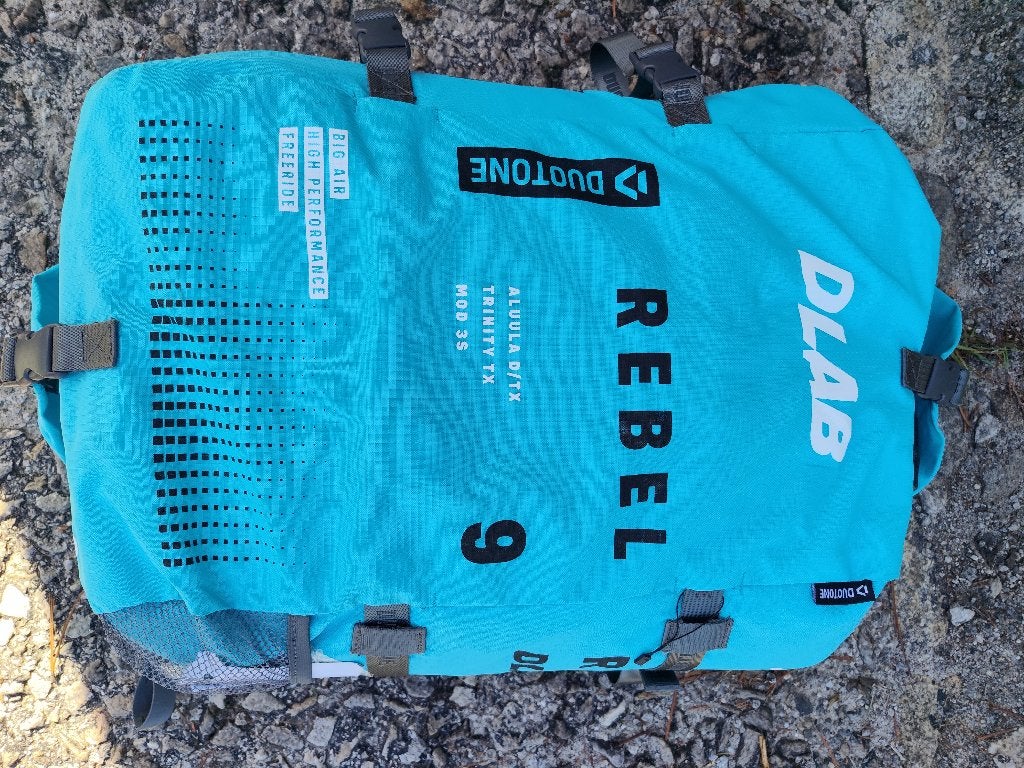 Duotone rebel dlab 9 2026, Watersport en Boten, Ophalen, 9 m², Geen board, Zo goed als nieuw