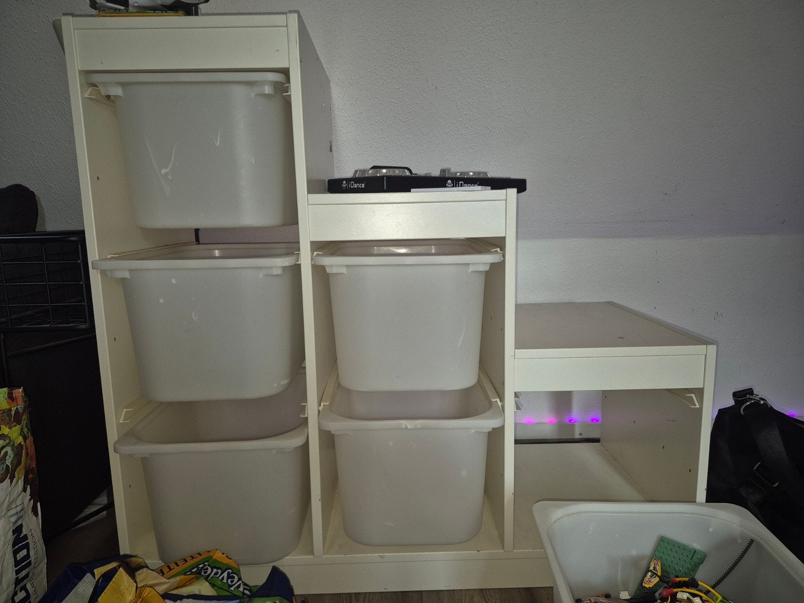 Opbergkast met bakken - gratis af te halen, Ophalen, Met plank(en), Gebruikt, 100 tot 150 cm