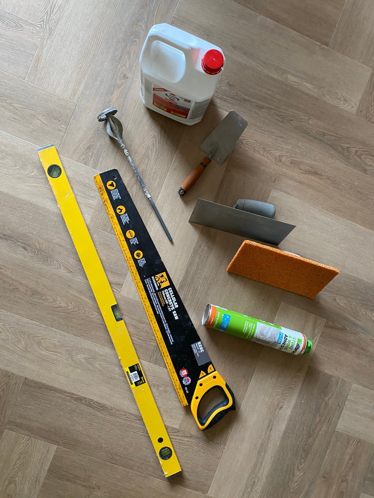 Cellenbetonzaag (onderdeel van pakket: DIY PLANTENBAK), Doe-het-zelf en Verbouw, Gereedschap | Handgereedschap, Ophalen of Verzenden