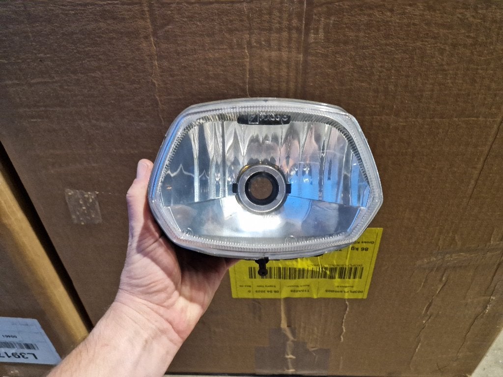 koplamp voor vespa sprint , 1e model geen LED, Ophalen, Gebruikt, Koplamp, Vespa