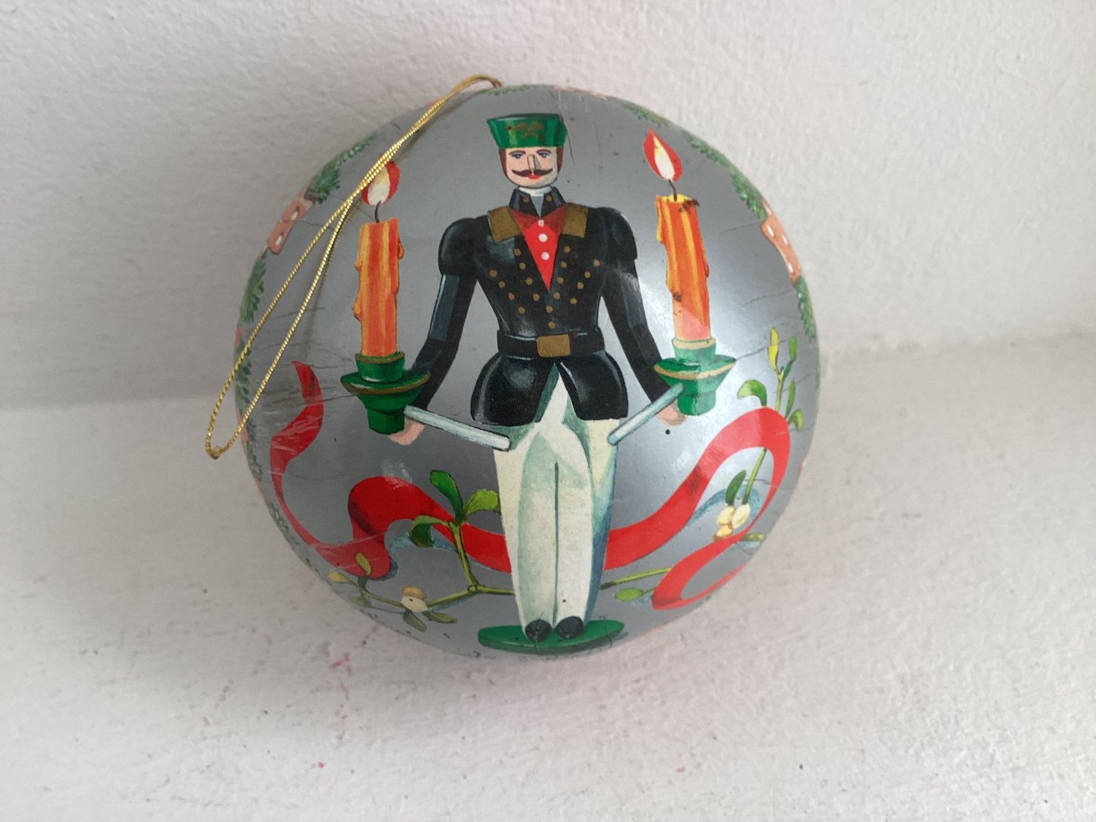 Kerstbal container uit het Ertsgebergte., Ophalen of Verzenden
