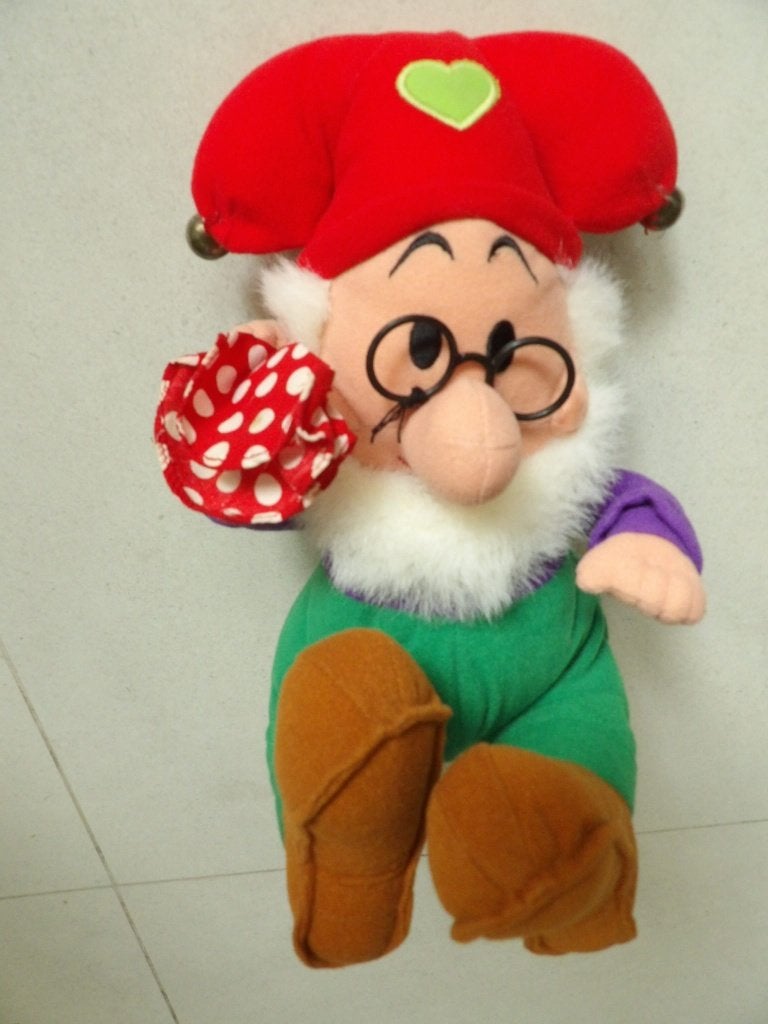 NIEUW super leuke KABOUTER PLOP knuffel met belletjes 28 cm, Ophalen of Verzenden, Nieuw, Overige typen