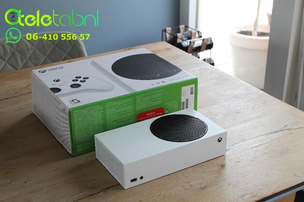 Xbox Series S - 512GB - Wit met Garantie en accessoires, Spelcomputers en Games, Spelcomputers | Xbox Series X en S, Microsoft