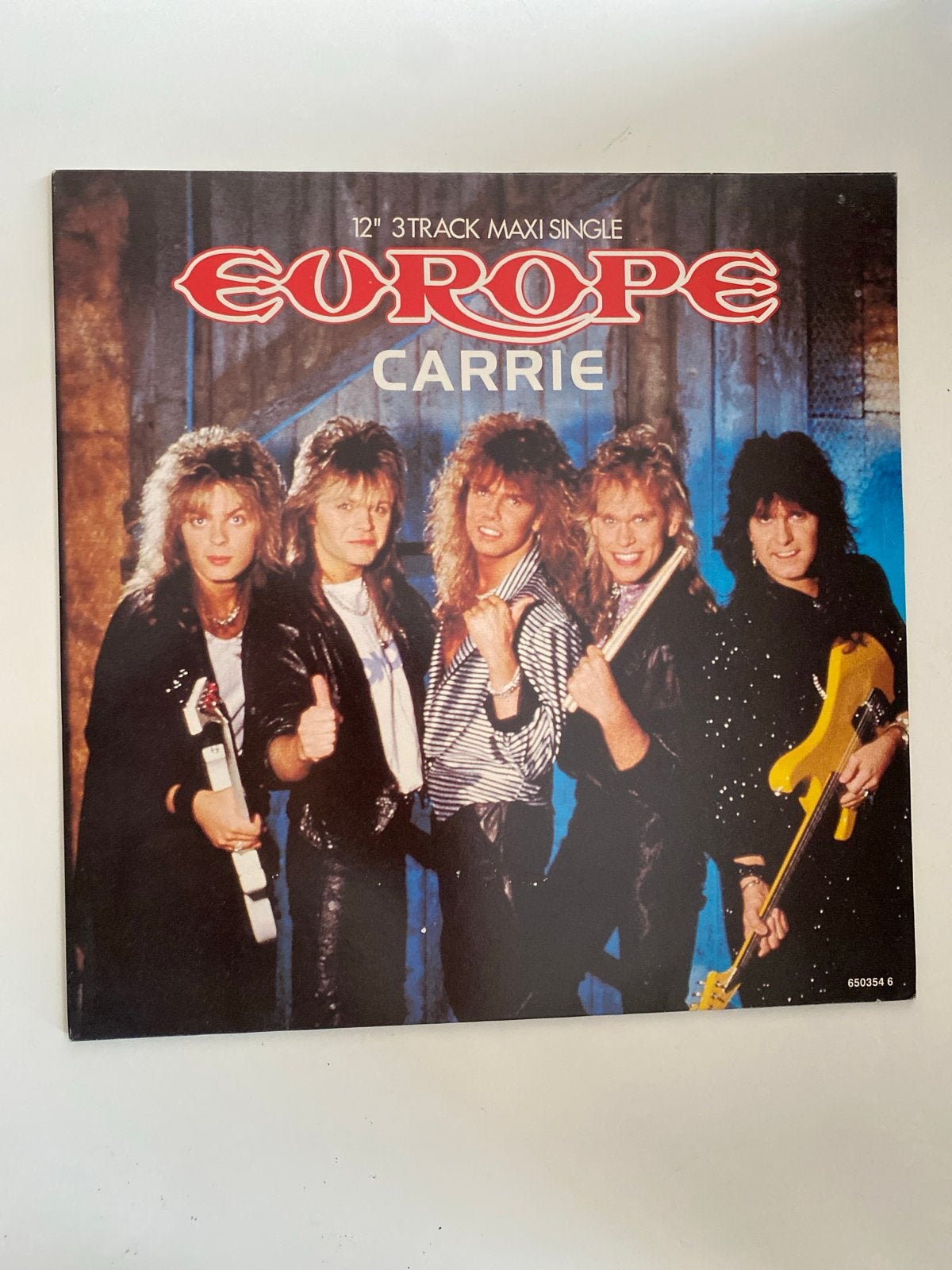 Europe - Carrie (Maxi Single) - Pop Rock Vinyl, Gebruikt, Ophalen of Verzenden, Pop, EP