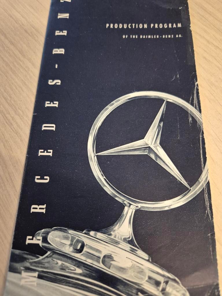 1954 Mercedes 300SL 190SL 300S CABRIOLET Ponton 300 limousin, Ophalen of Verzenden, Mercedes
