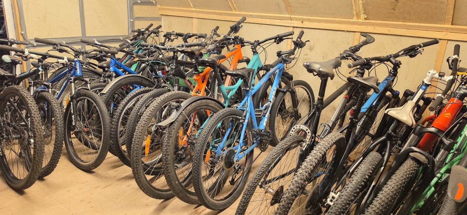 Partij 20 inruilfietsen mtb dames/herenfietsen.. f, Fietsen en Brommers, Ophalen, Gebruikt