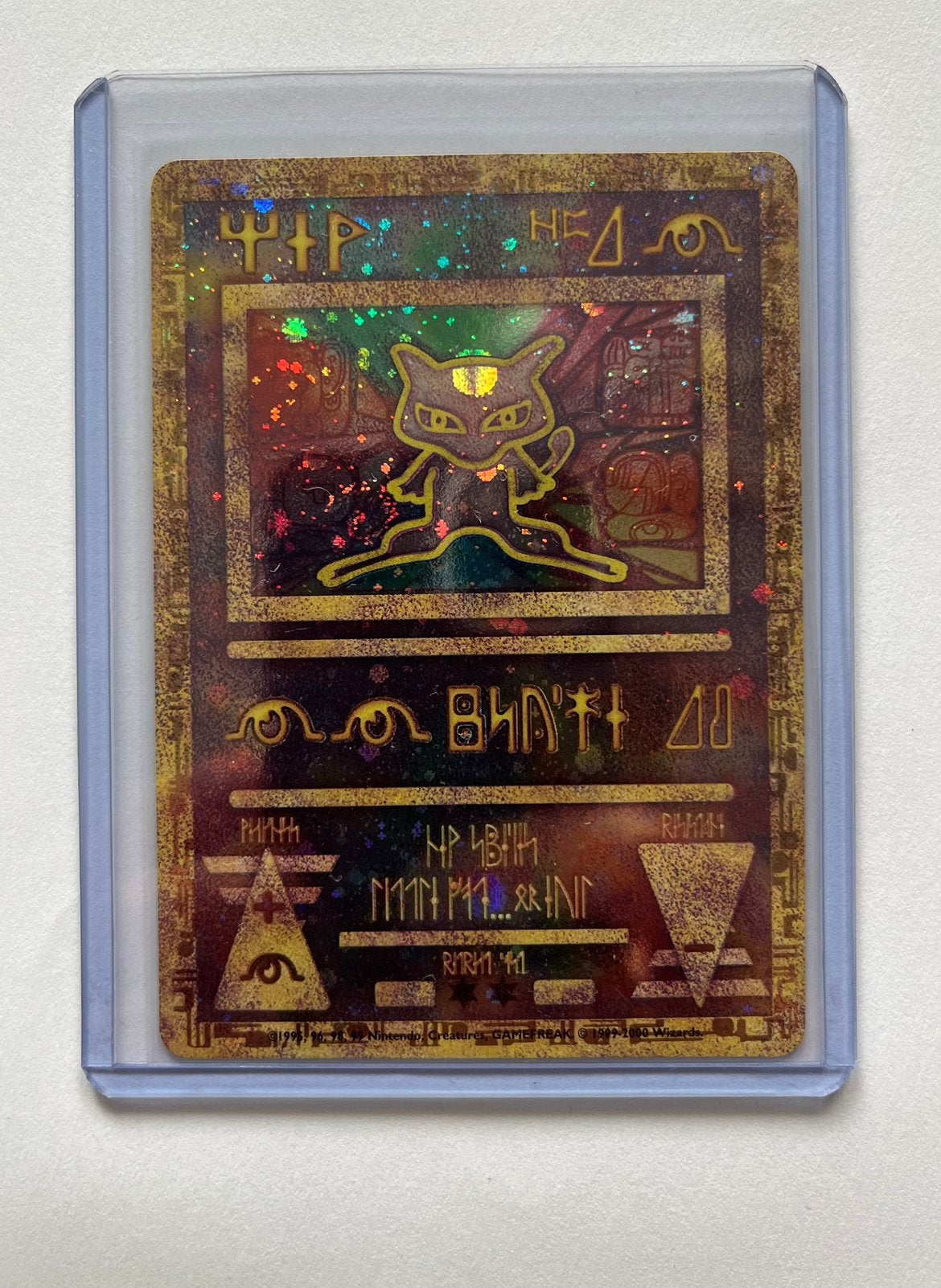 Ancient Mew Pokémon kaart - uitstekende staat, Ophalen of Verzenden, Zo goed als nieuw