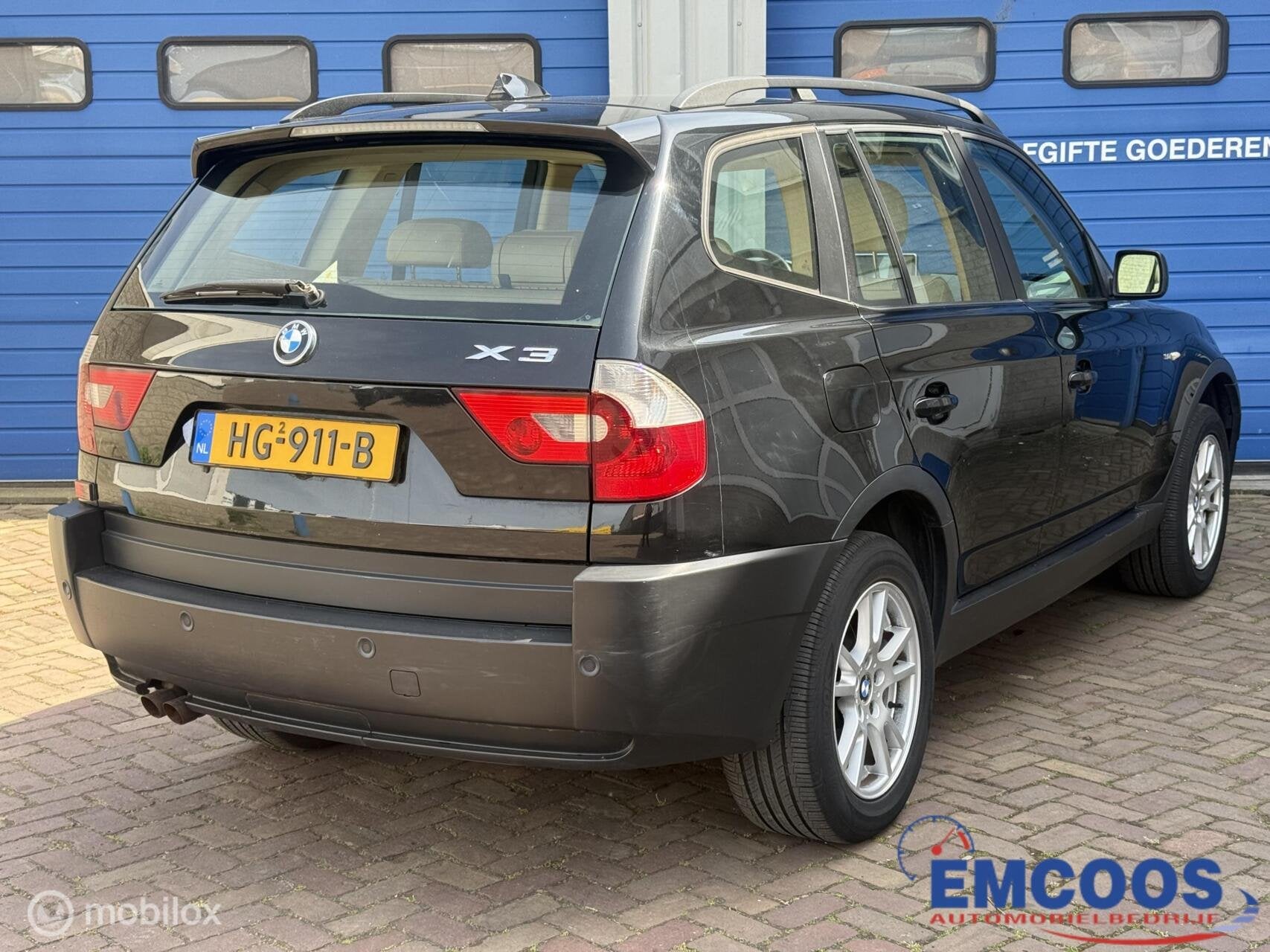 BMW X3 3.0i * KOPPAKING LEK, Auto's, BMW, Automaat, Gebruikt, 2000 kg, Zwart