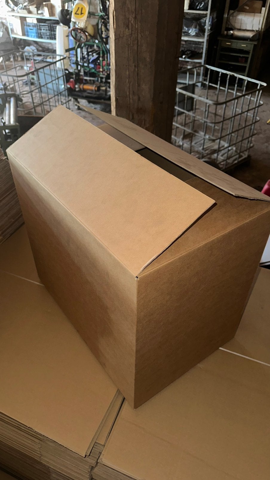 Grote partij van 500 verzenddozen / verhuisdozen circa 65L, Ophalen, Doos, Opvouwbaar, 50 tot 75 cm