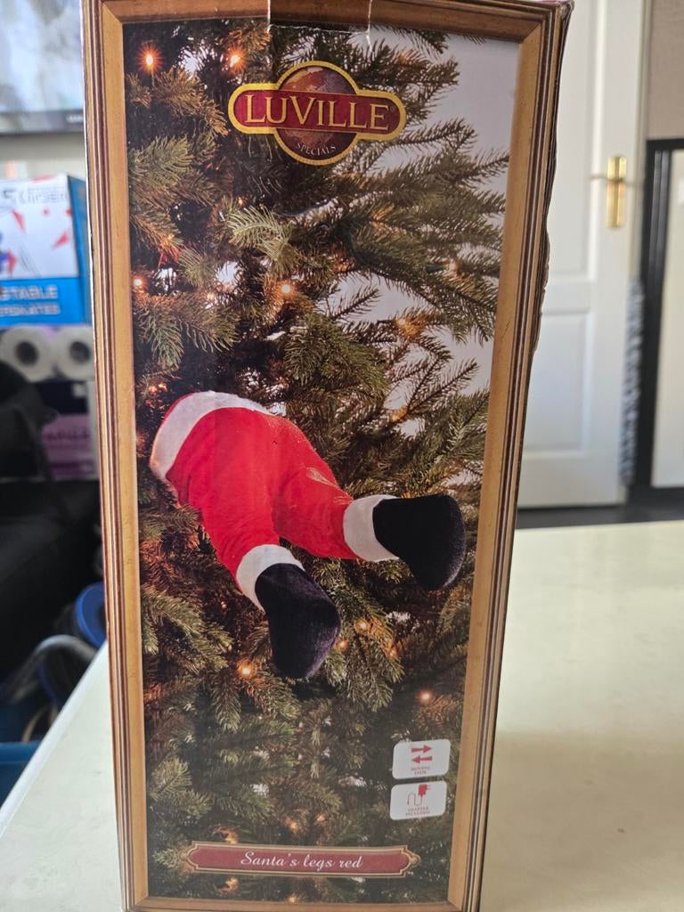 Kerstman met bewegende benen, Diversen, Kerst, Ophalen of Verzenden