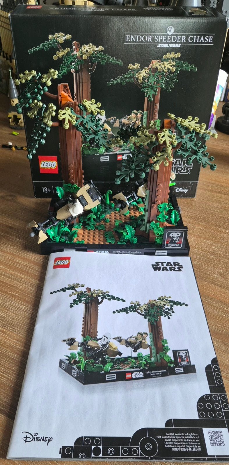 Lego 75353 Endor Speeder Chase., Gebruikt, Star Wars, Lego, Ophalen of Verzenden