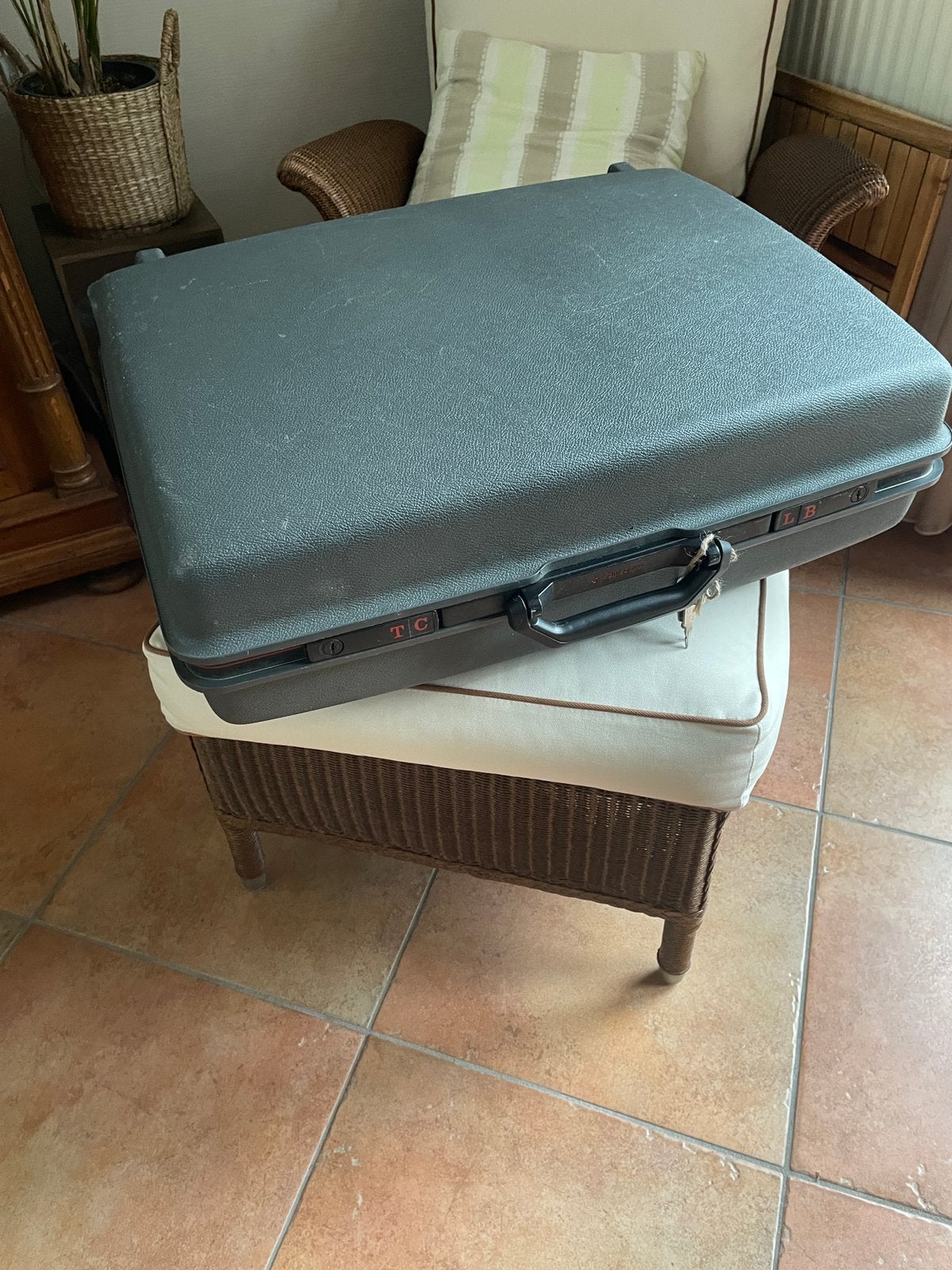 Samsonite Koffer, Sieraden, Tassen en Uiterlijk, Koffers, Hard kunststof, Zo goed als nieuw, 70 cm of meer, Wieltjes