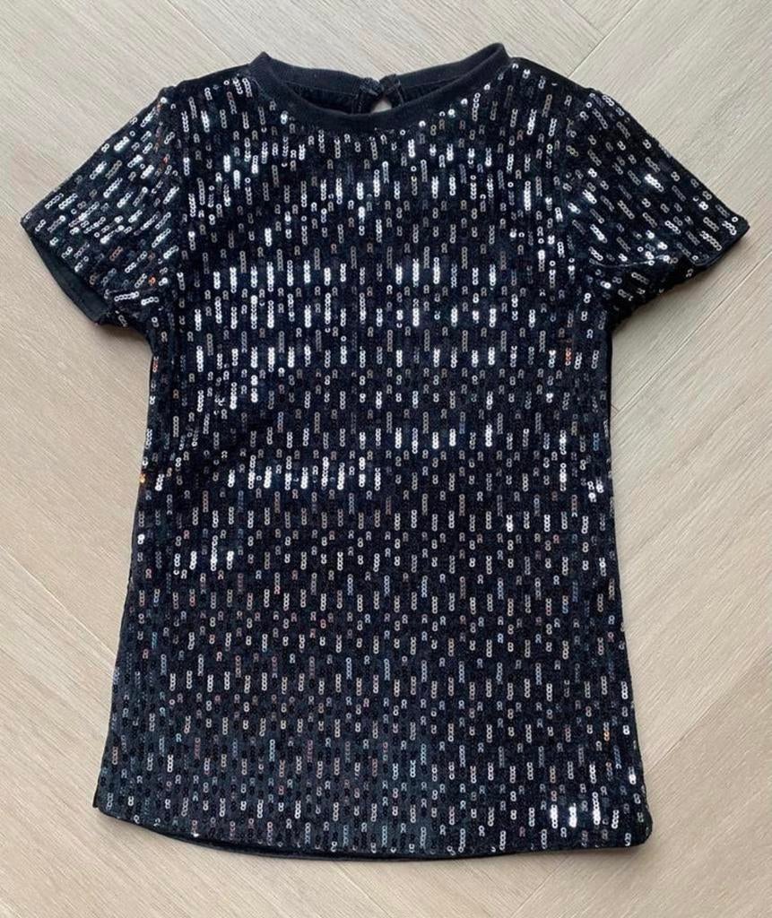 HEMA kerstjurk/glitter jurk maat 86/92 | babykleding meisje, Ophalen of Verzenden, Zo goed als nieuw, Meisje, Jurkje of Rokje