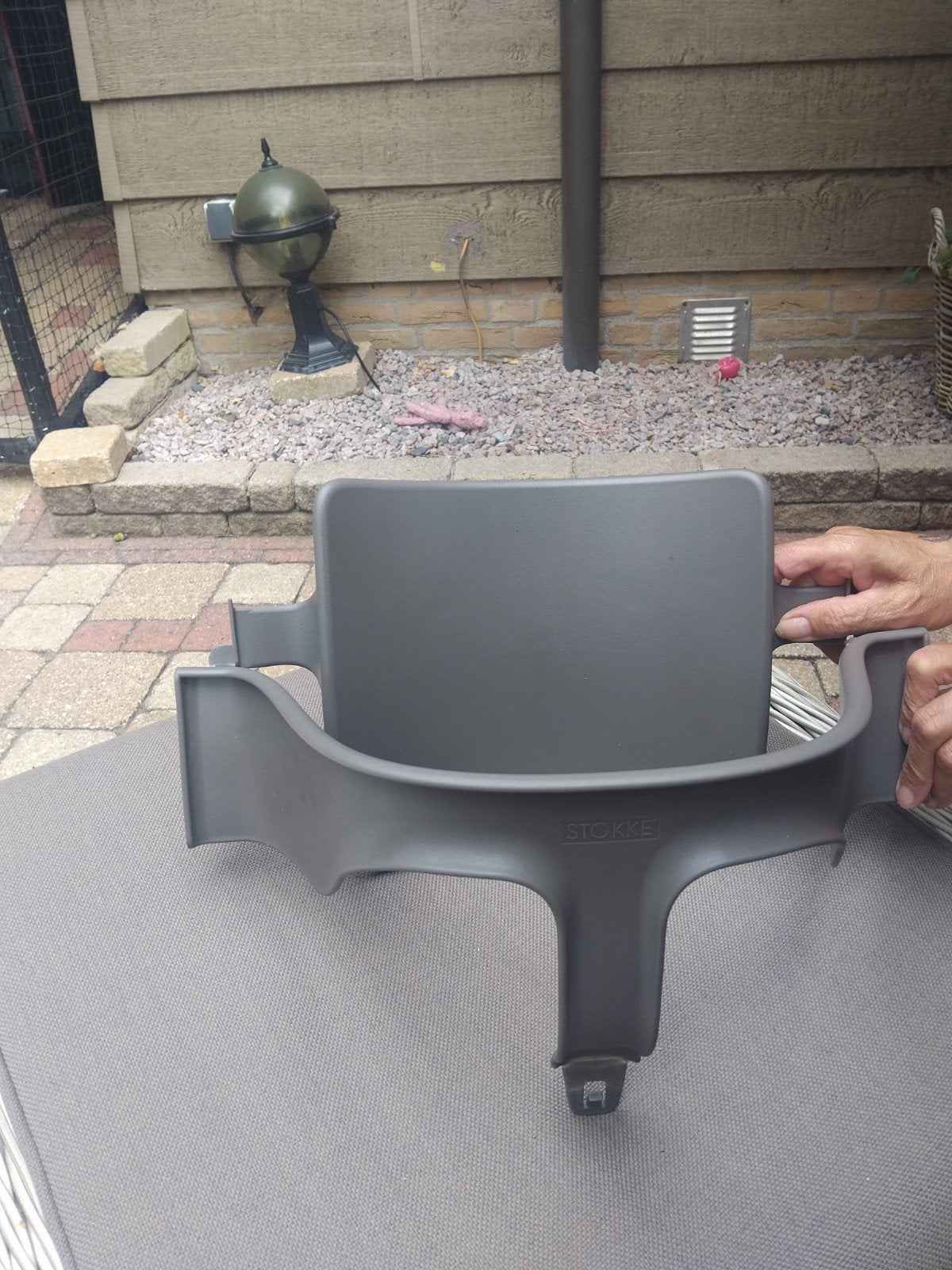 stokke verķleinset, Ophalen, Zo goed als nieuw, Meegroeistoel