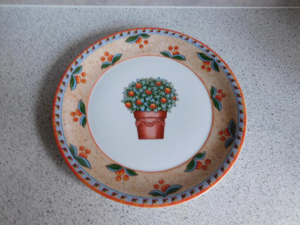 Bord 20 cm. Naranja Switch 4 Villeroy & Boch, Ophalen of Verzenden, Zo goed als nieuw, Bord(en), Overige stijlen