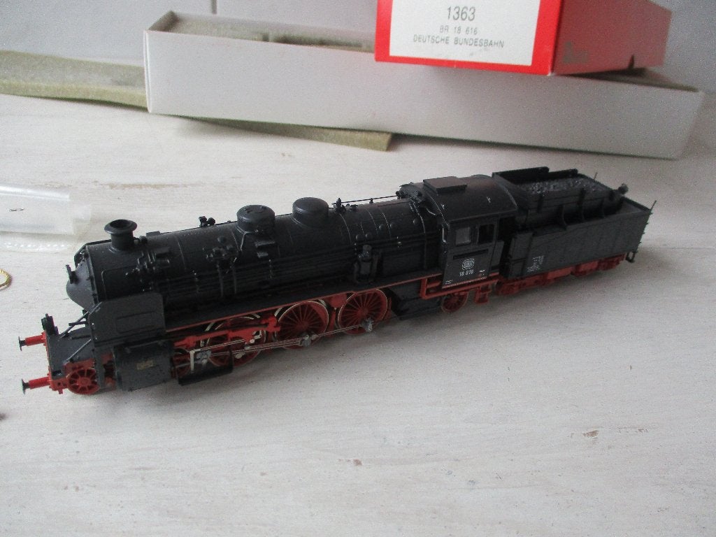 Rivarossi Stoomlok BR 18 616 DB no 1363, Ophalen of Verzenden, Zo goed als nieuw, Analoog, Liliput