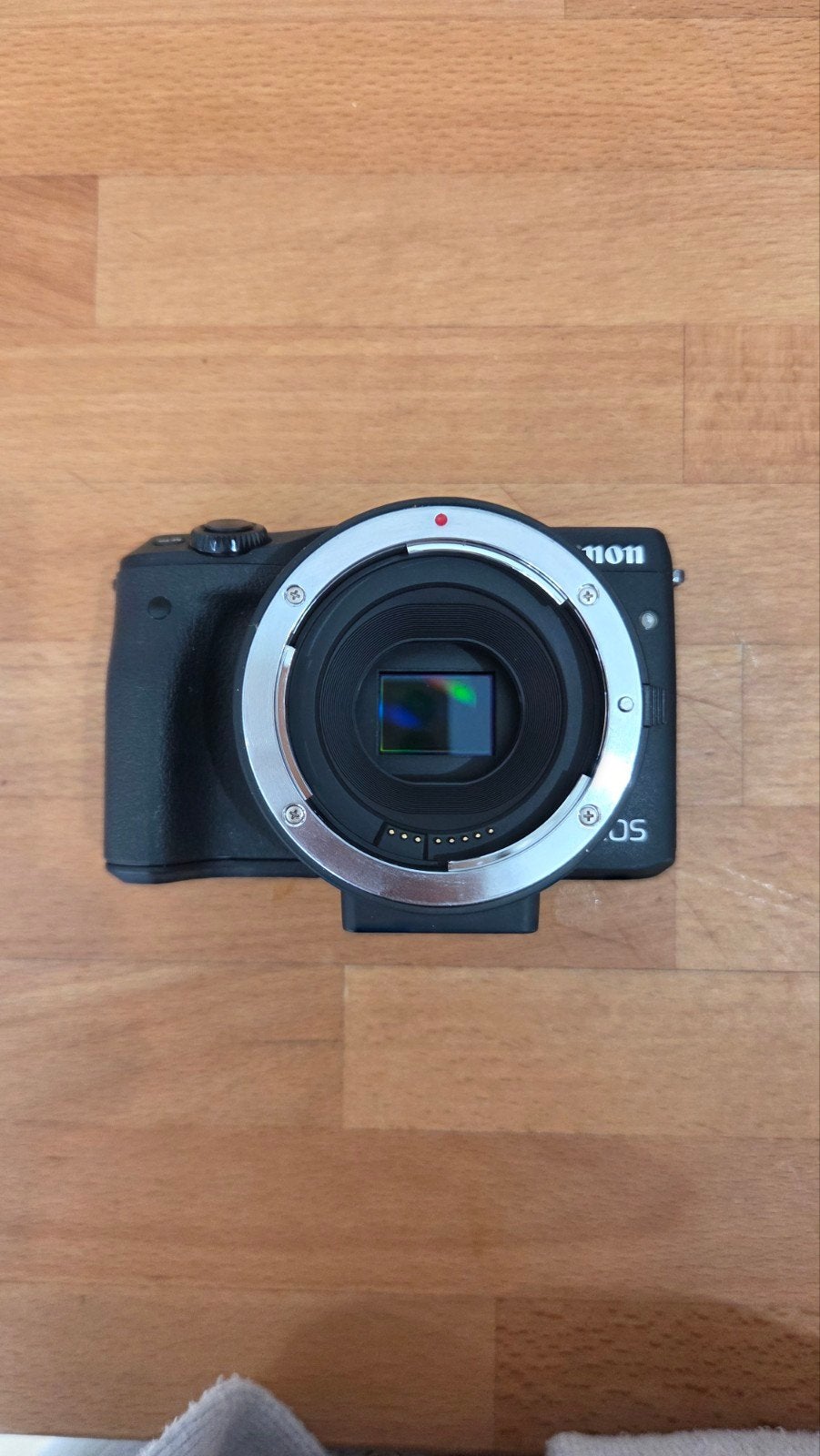 Canon EOS M3 systeemcamera met Meike MK-C-AF4 adapter, Ophalen of Verzenden