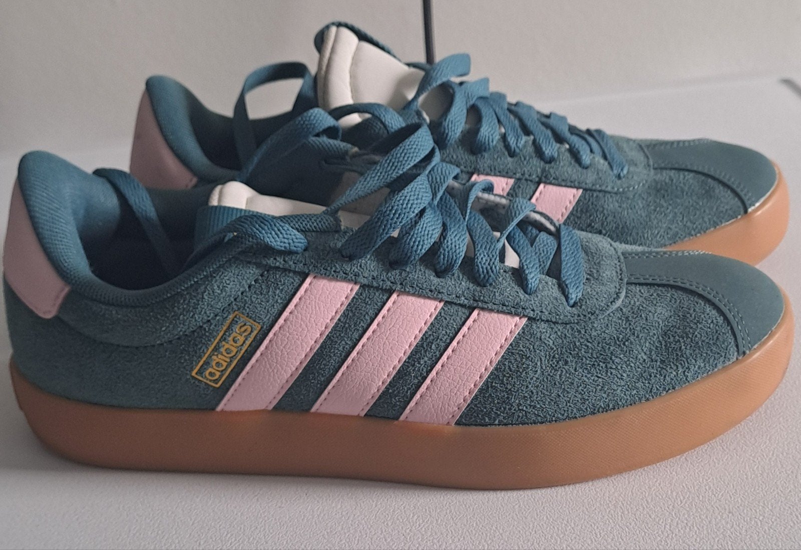 Adidas sneakers groen roze maat 40, Adidas, Ophalen of Verzenden, Groen, Sneakers of Gympen