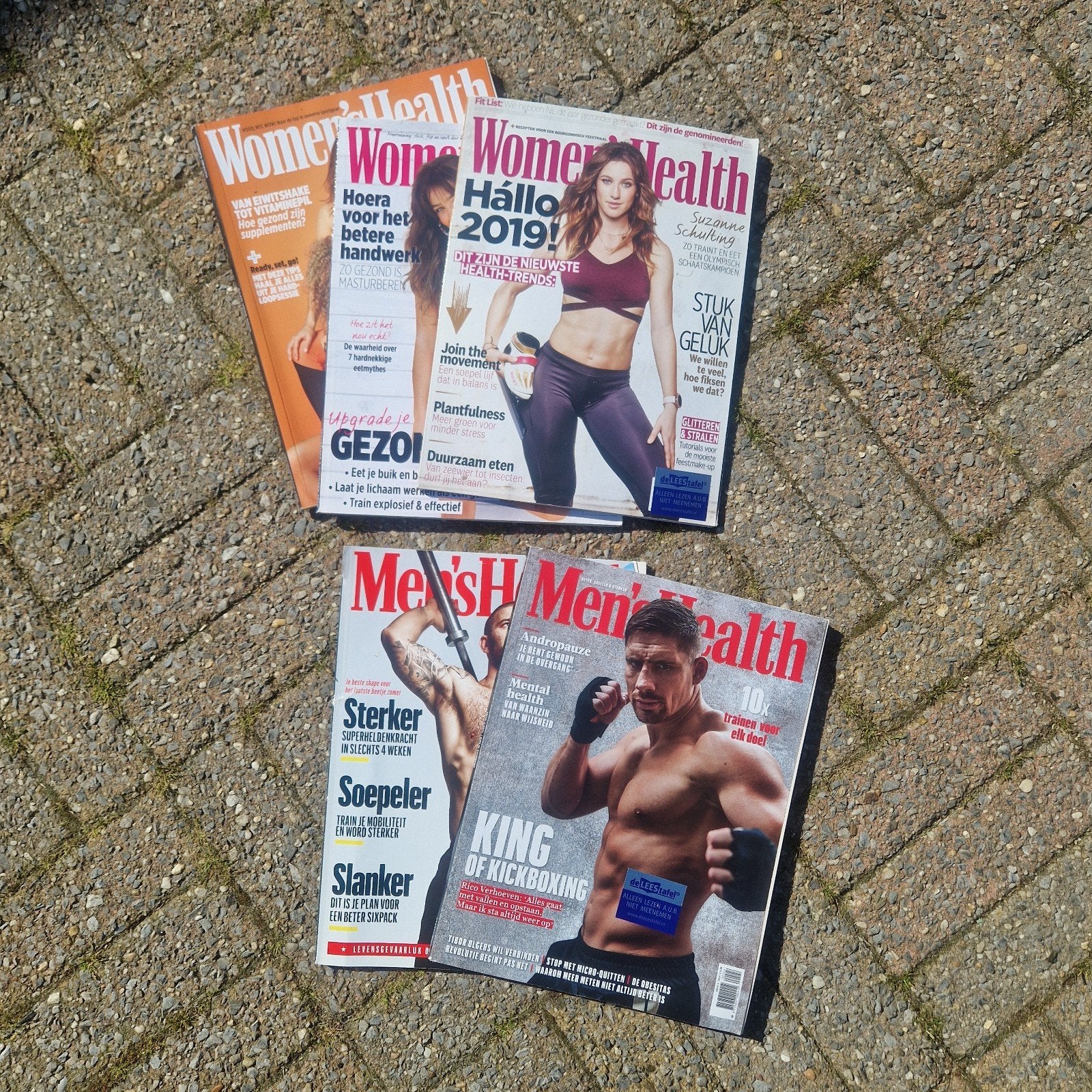 Women's Health & Men's Health magazines, Ophalen of Verzenden, Gelezen, Lichaam en Geest