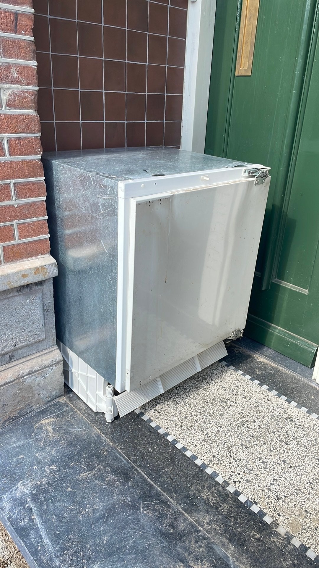 Gratis af te halen : Atag inbouwkoelkast met vriesvak, Witgoed en Apparatuur, 100 tot 150 liter, Ophalen, Gebruikt, Met vriesvak