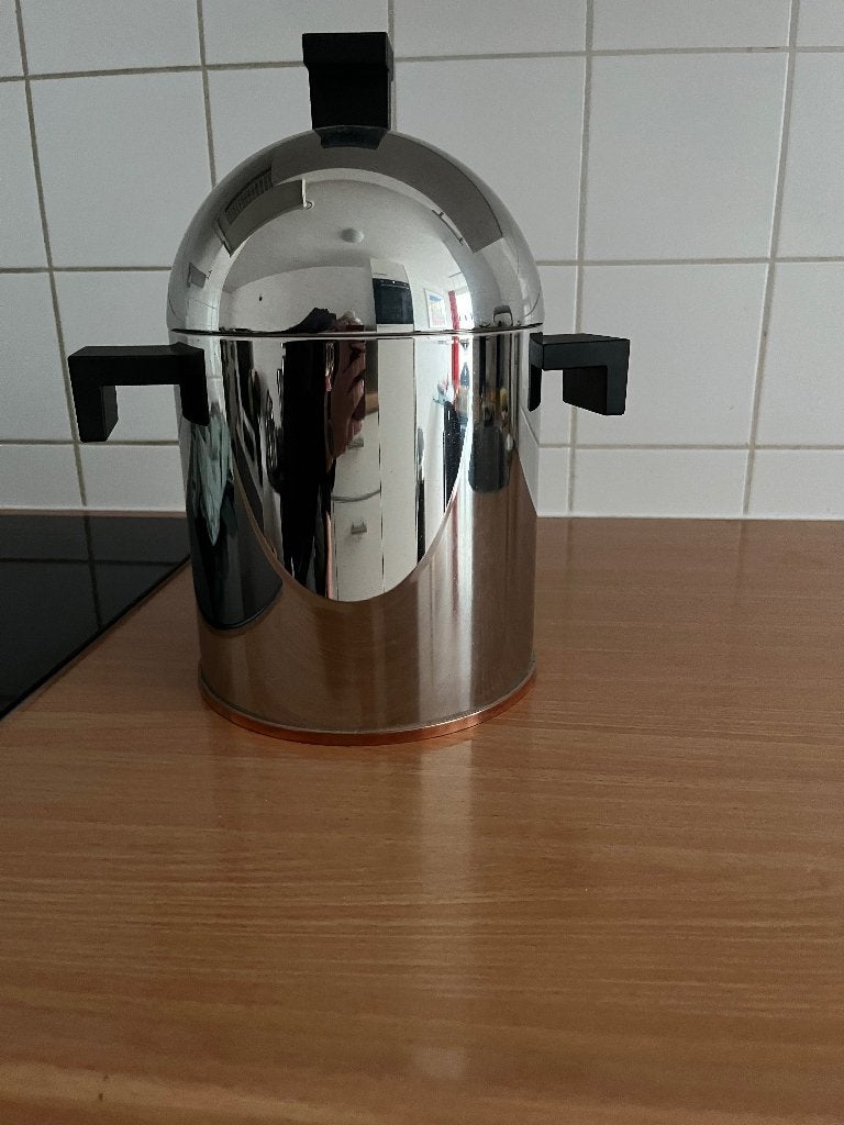 Alessi La Cupola pan, Nieuw, Ophalen of Verzenden, Rvs, Kookpan