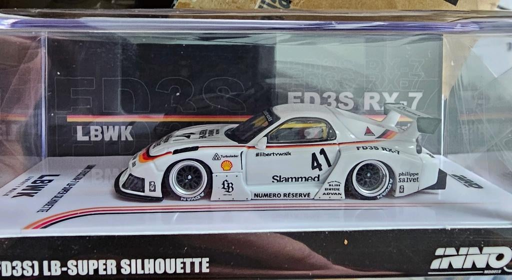 INNO64 Mazda RX-7 FD3S LBWK Super Silhouette, Onbekend, Ophalen of Verzenden, Onbekend, Nieuw