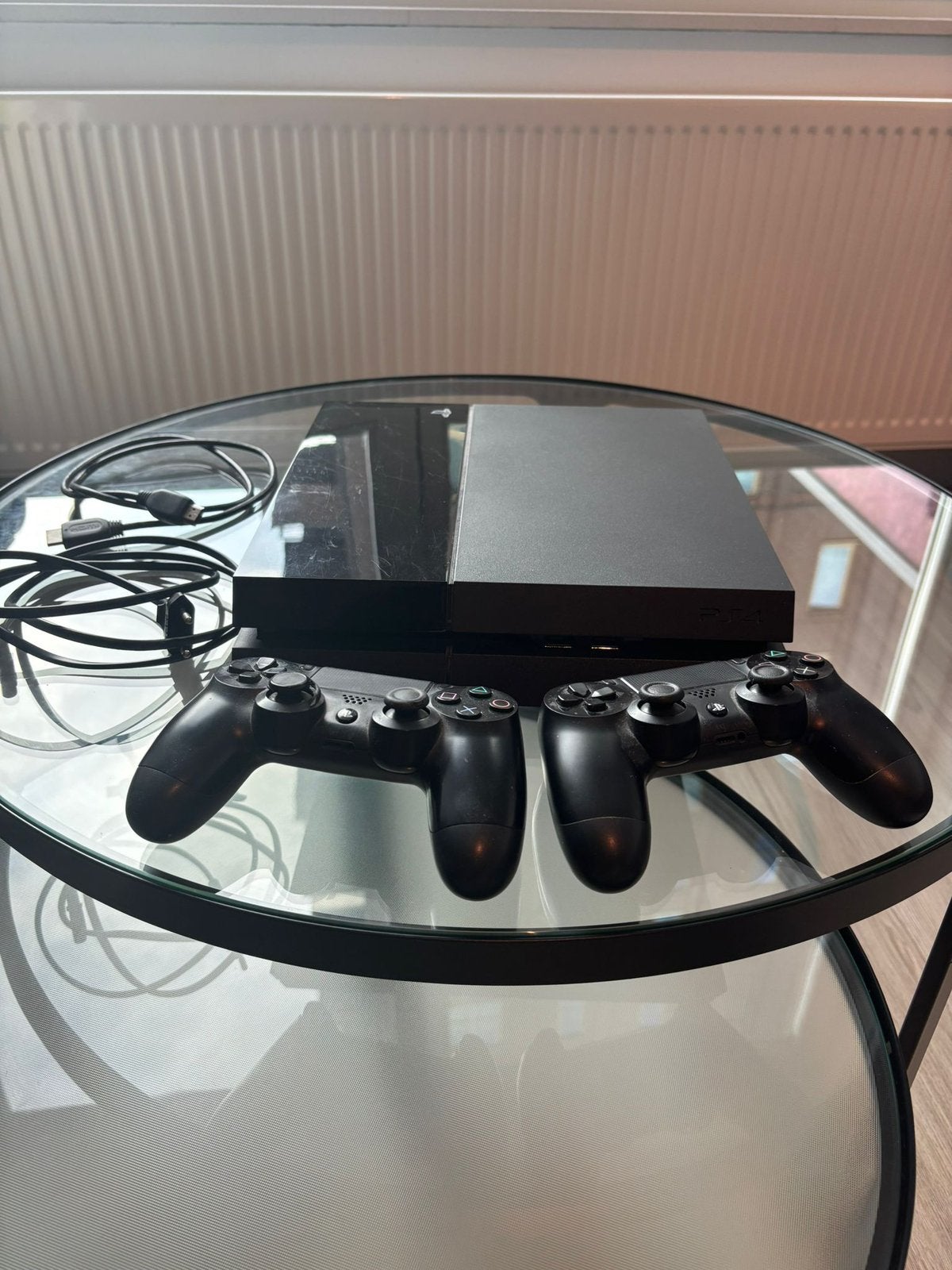 PS4 PlayStation 4 + 2 controllers + 5 games | Call of Duty, Met 2 controllers, Ophalen of Verzenden, Zo goed als nieuw, Original