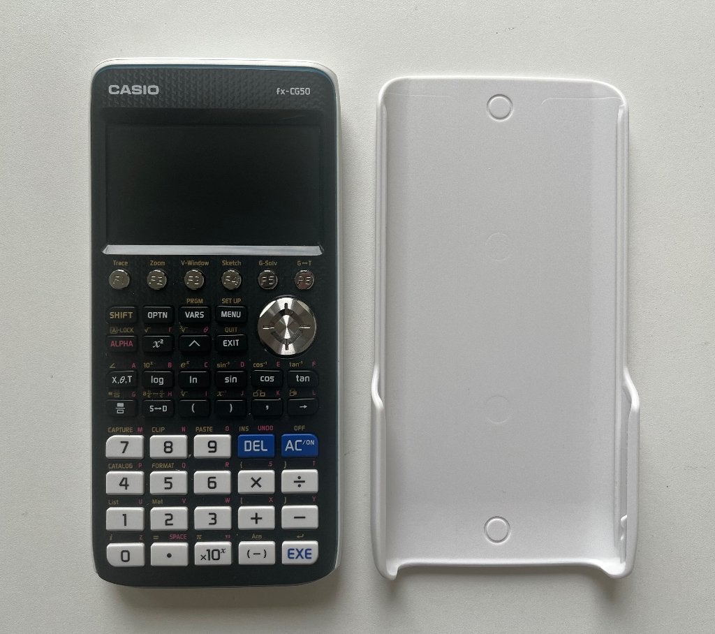 Casio fx-CG50, Ophalen of Verzenden, Grafische rekenmachine, Zo goed als nieuw