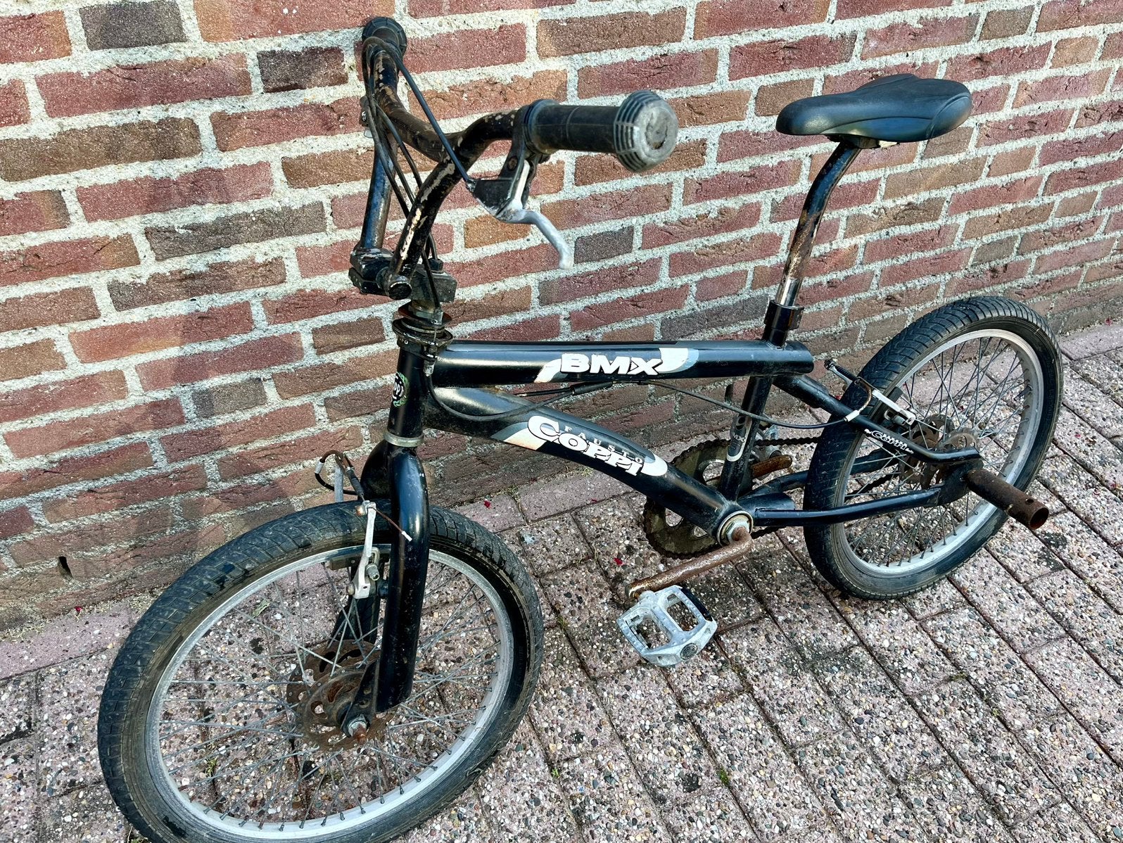 Crossfiets Coppi 20 inch, Fietsen en Brommers, Fietsen | Crossfietsen en BMX, Ophalen, Gebruikt, Staal, Velgrem