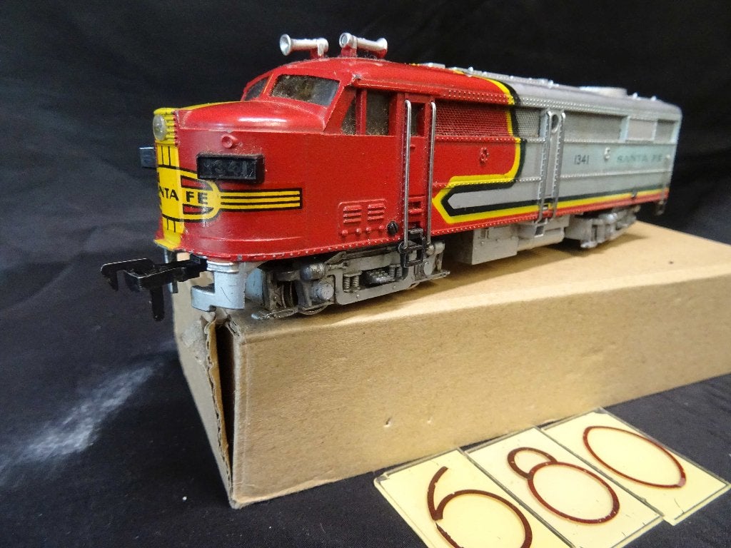 680=Fleischmann 1341 SANTA FE van de Amerikaanse spoorwegen., Gebruikt, Fleischmann, Ophalen of Verzenden, Gelijkstroom