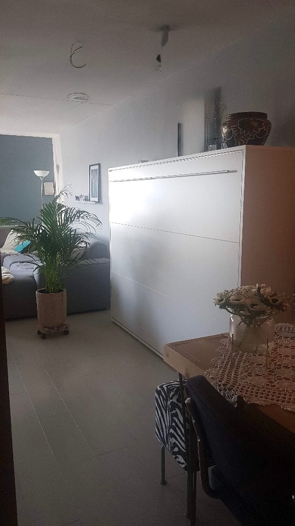 Bed kast, Ophalen, Bedkast, Wit, 140 cm