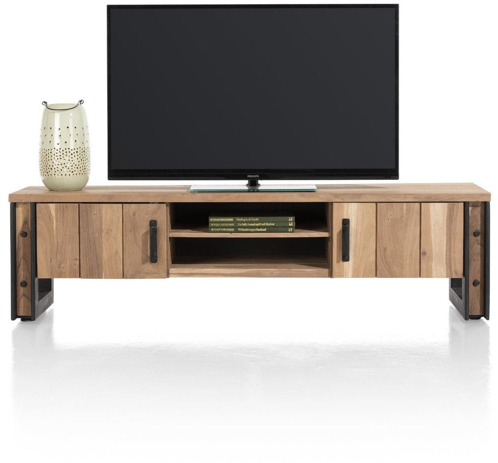 Nieuw Tv-dressoir 170 cm. massief Kikarhout, Makalu H@H, Huis en Inrichting, Ophalen, 150 tot 200 cm, Nieuw, Minder dan 100 cm
