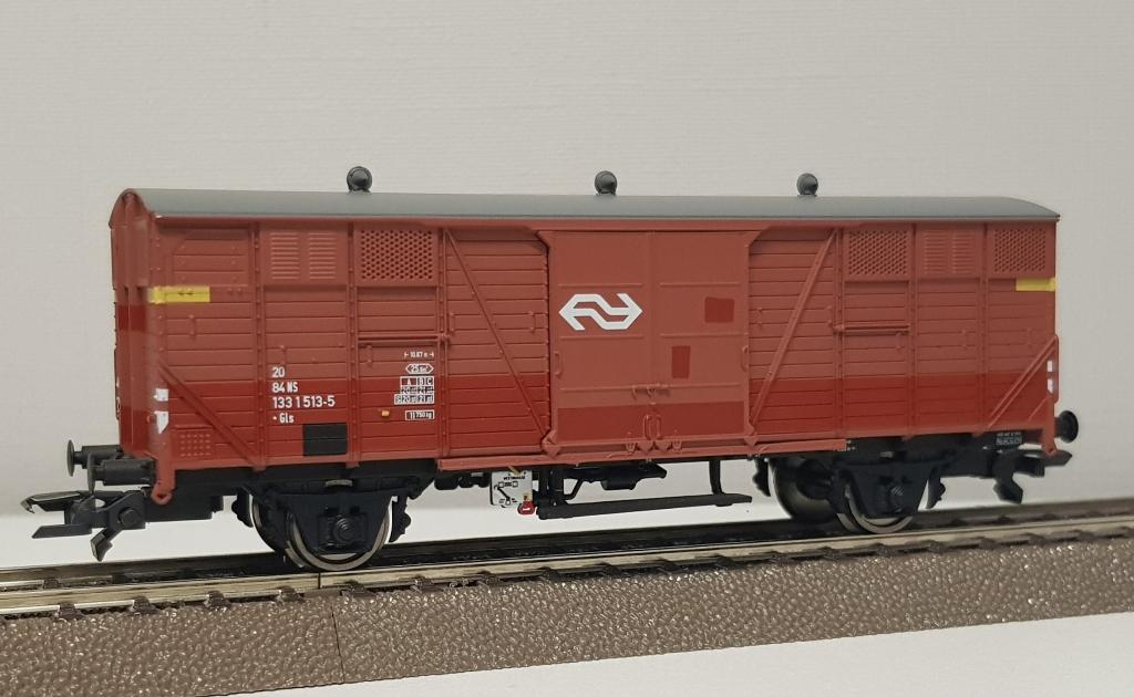 Artitec 20.164.07 - 4-deurs goederenwagen van de NS in ovp, Hobby en Vrije tijd, Overige merken, Gelijkstroom, Ophalen of Verzenden