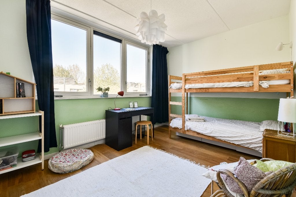 Stapelbed---Kids IKEA bed--bunk bed, Ophalen, Gebruikt, 180 cm of meer, 85 tot 100 cm