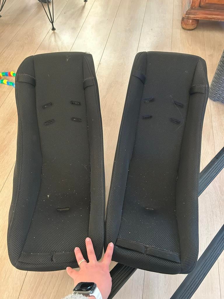 2x Melia babyschalen bakfiets, Fietsen en Brommers, Fietsen | Bakfietsen, Ophalen of Verzenden, Zo goed als nieuw, 1 kind