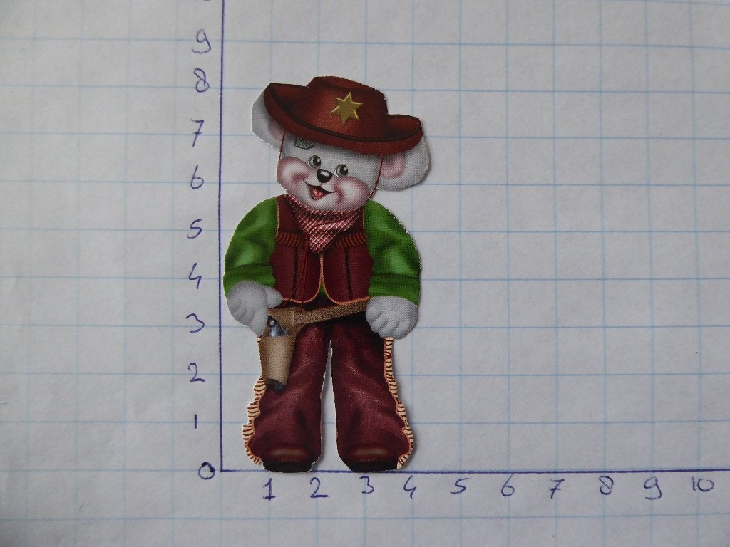 nr. 183 - uitgeknipt 3d plaatje, Hobby en Vrije tijd, Kaarten | Zelf maken, Ophalen of Verzenden, Nieuw, Overige thema's, Knipvel