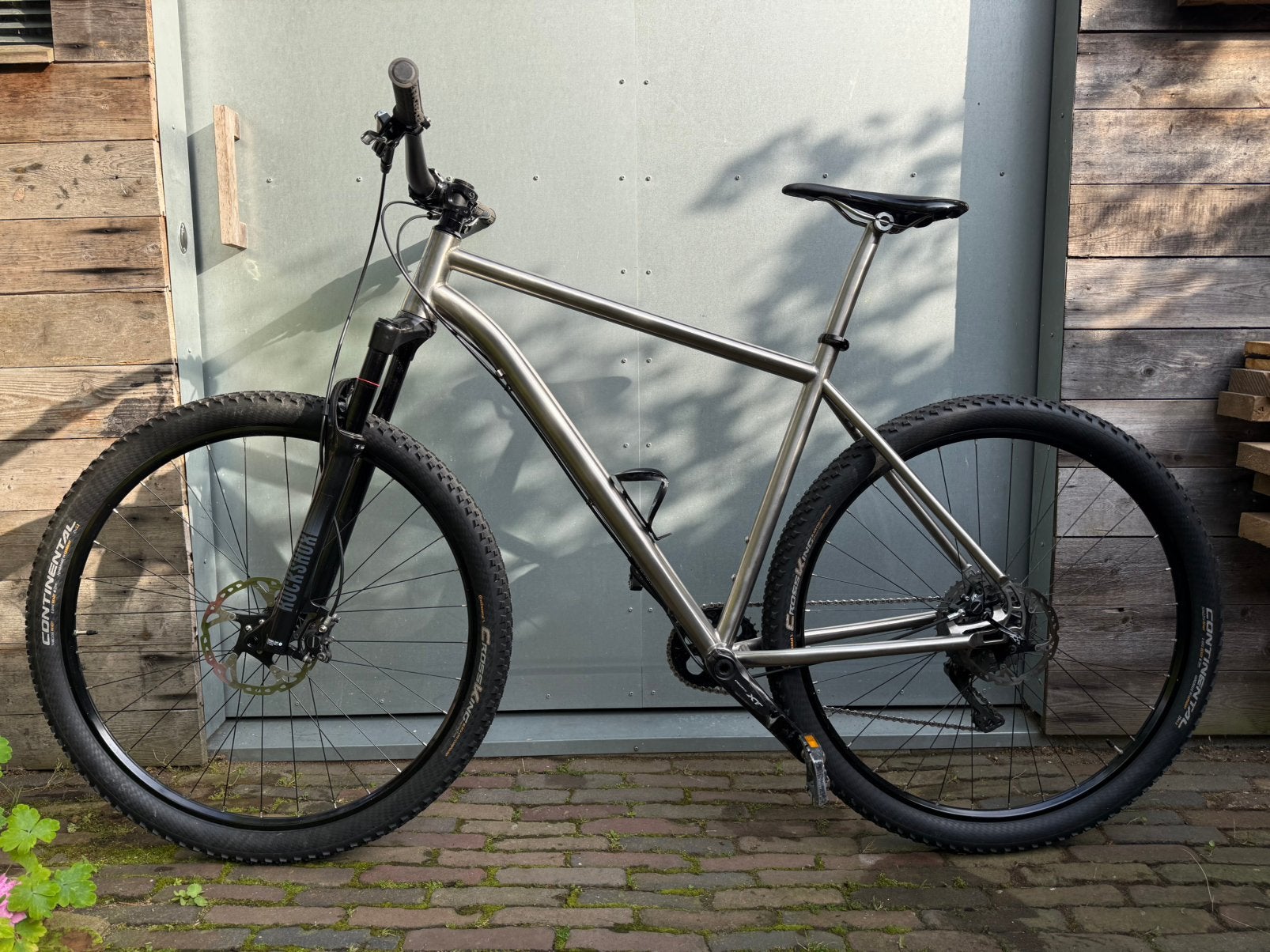 Gilbertson inferno xl titanium met nieuwe Judy gold, 57 cm of meer, Ophalen of Verzenden, Zo goed als nieuw, Overige merken