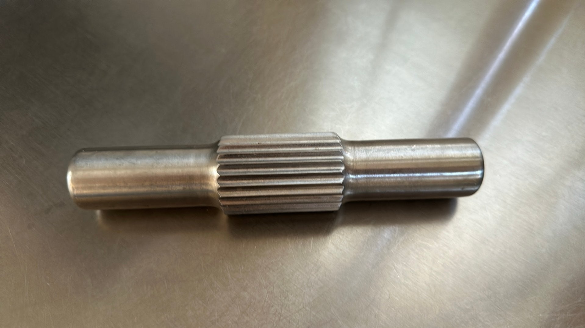 Design knoflookroller rvs Royak VKB zwaar, Ophalen of Verzenden, Zo goed als nieuw