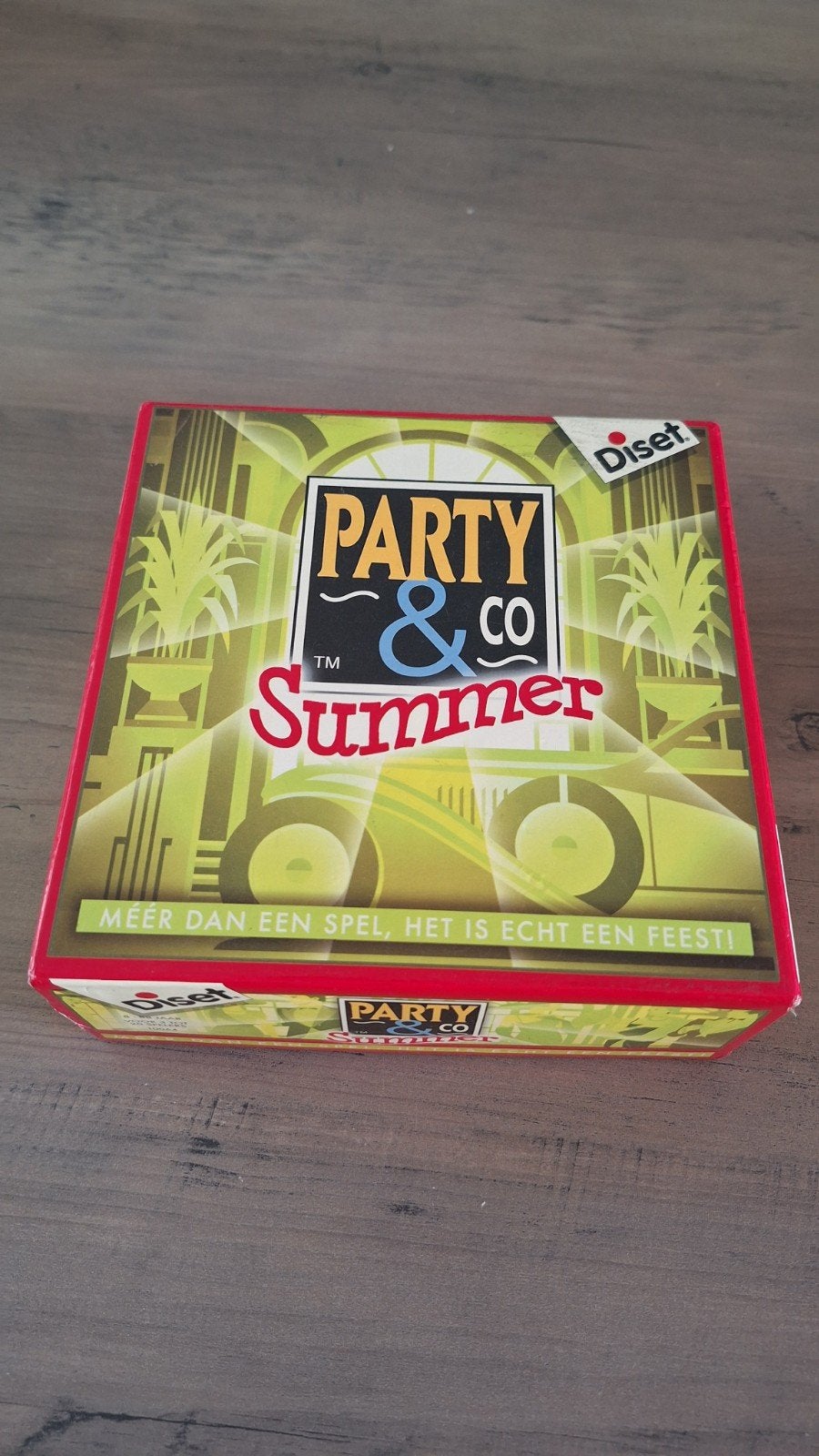 Party & Co Summer Bordspel - Gezellig zomerplezier!, Gebruikt, Vijf spelers of meer, Ophalen of Verzenden, Diset