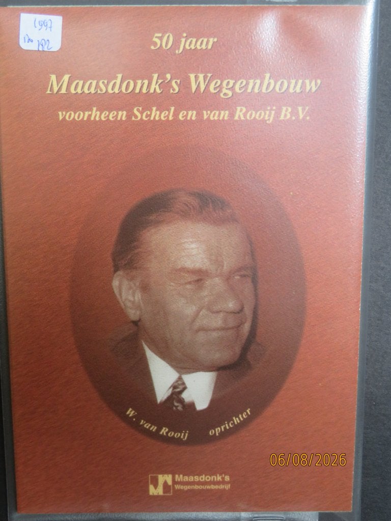 No.182- 50 Jr. Maasdonks wegenbouw 1997, Ophalen of Verzenden, Koningin Beatrix, 2½ gulden, Setje