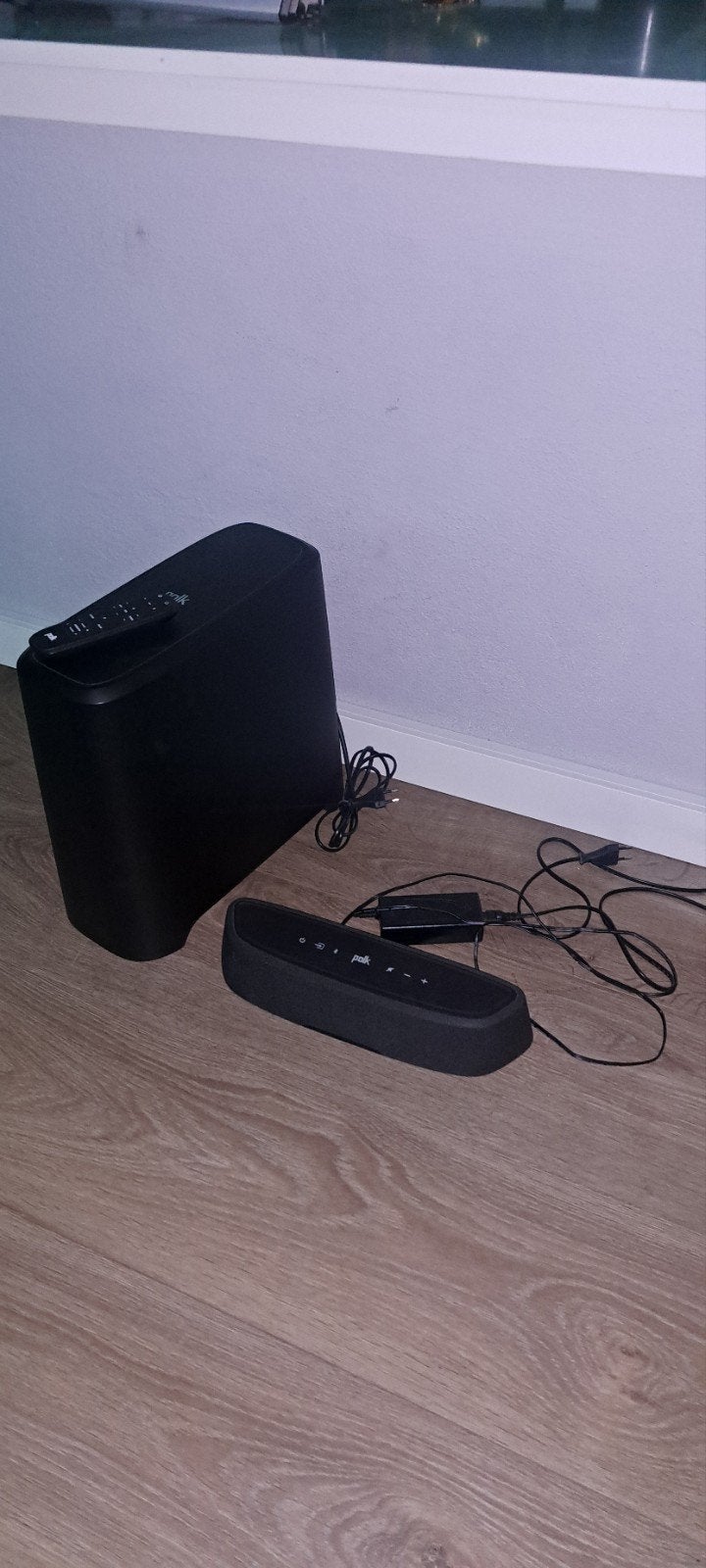 Polk Magnifi Mini AX Soundbar met Subwoofer, Ophalen, Bluetooth, Zo goed als nieuw