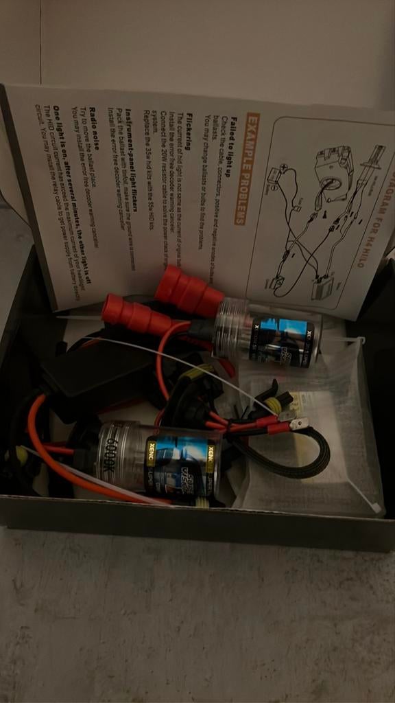 H7 Xenon 6000K Licht Kit Auto, Ophalen of Verzenden, Nieuw, Universele onderdelen