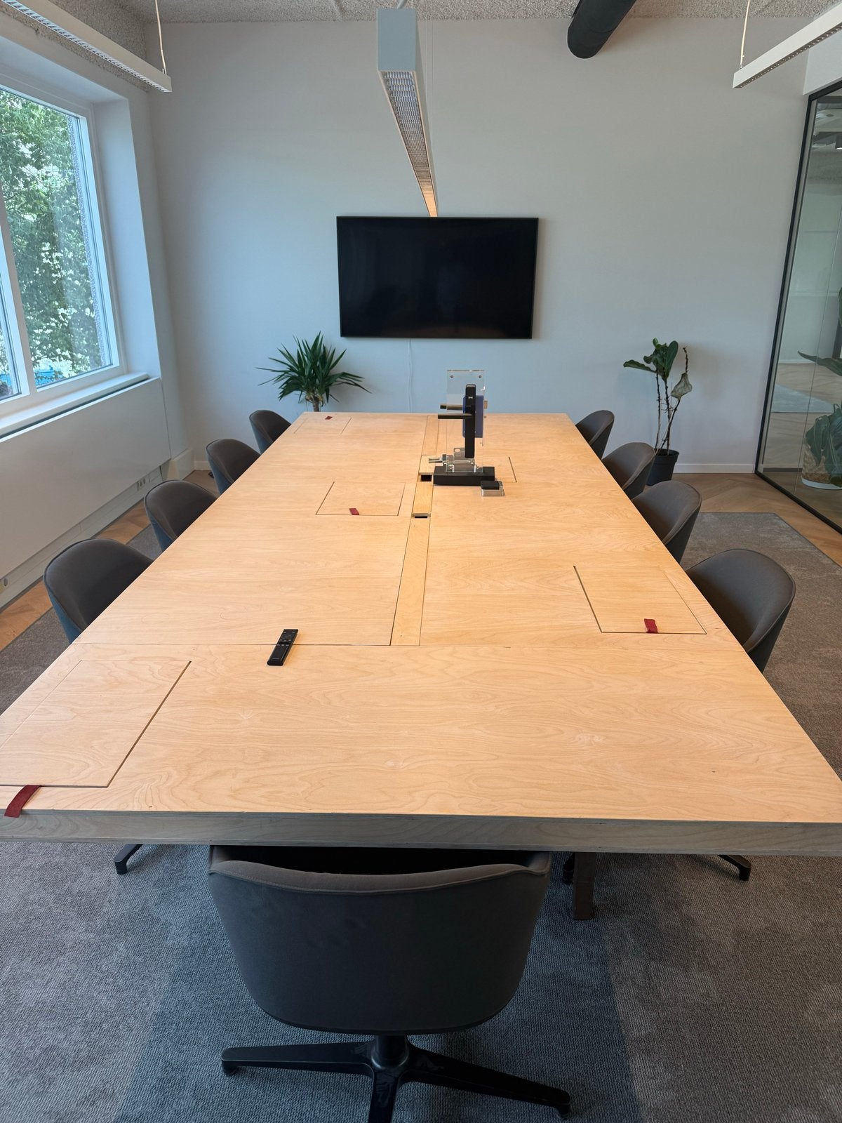 Grote vergadertafel, Vergader- of Presentatieruimte, Ophalen, Gebruikt, Tafel