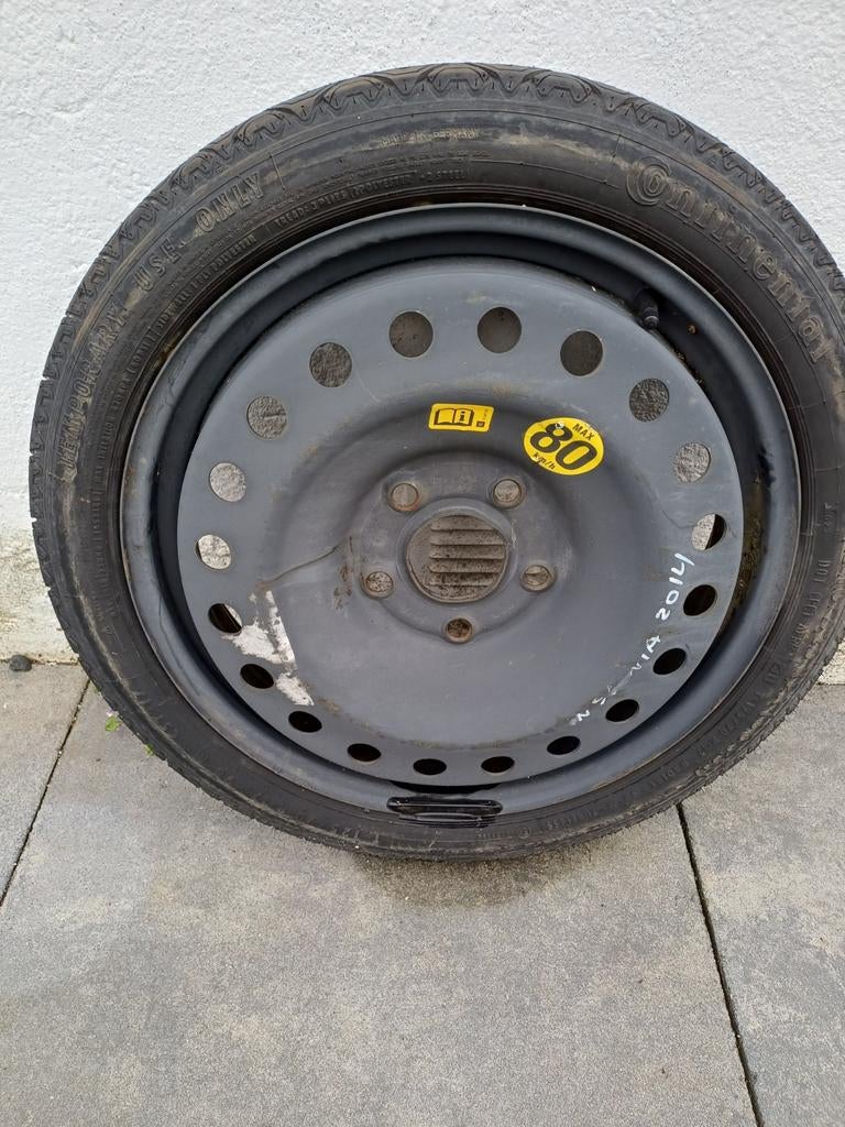 Thuiskomer Opel Insignia 2008-2016, Ophalen, Gebruikt, Banden en Velgen, 17 inch